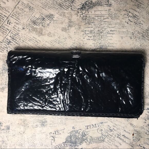 49 Square Miles Patent Leather Wallet - Picture 3 of 11